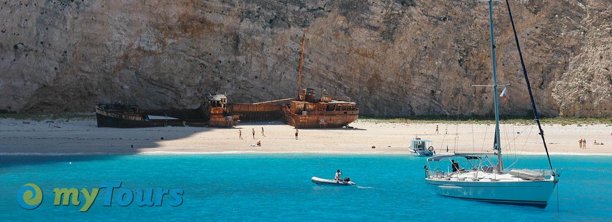 Zakynthos island Shipwreck